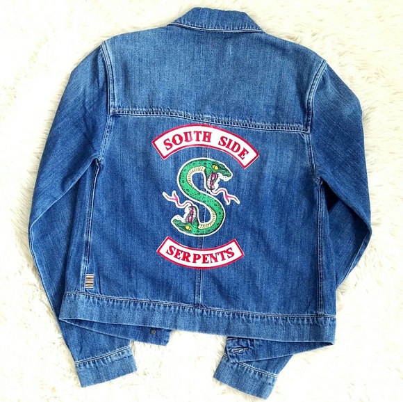 southside serpents denim jacket